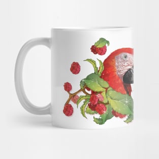 Scarlet macaw Mug